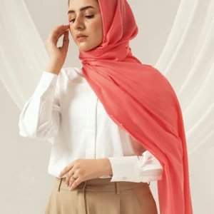 Eco-Luxe Scarves & Hijabs - Flamingo