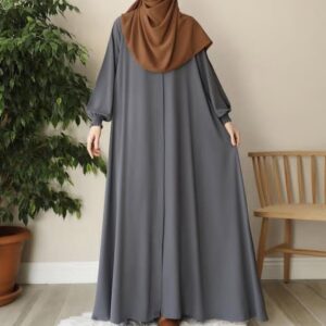MODIEST GRAY ABAYA